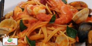 recette facile spaghetti au fruits de mer