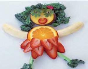 décorer légumes et fruits