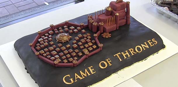 cake et gateau game of throne
