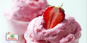 recette glace fraises très facile