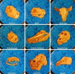 pancakes forme animaux