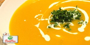 soupe crémeuse de potimarron de Cyril Lignac